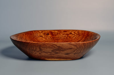 AestheticAccent™ Сanadian Oak Oval Wooden Plate