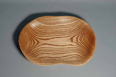 AestheticAccent™ Ash Oval Wooden Plate