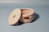 AestheticAccent™ Round Knitted Organizer With Lid