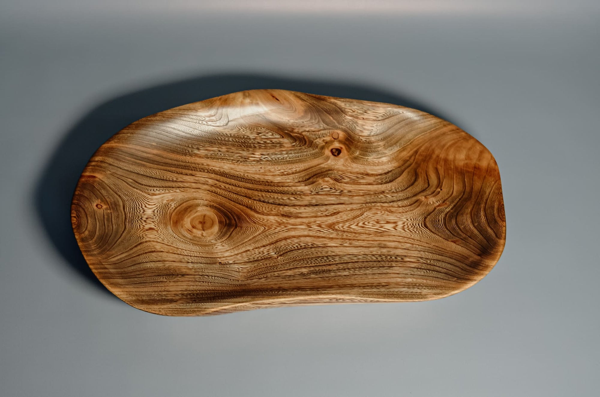 AestheticAccent™ Carpathian Birch Oval Wooden Plate
