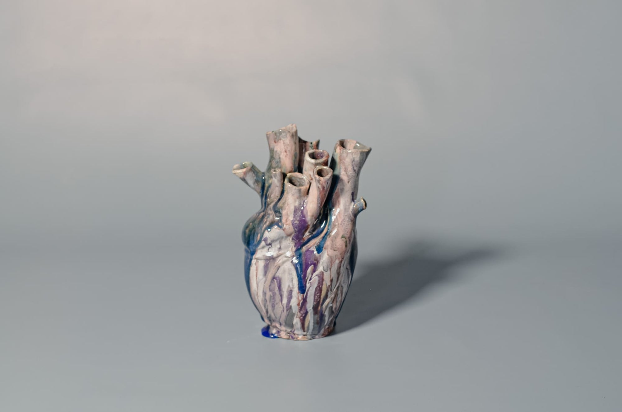 AestheticAccent™ Ceramic Heart Vase