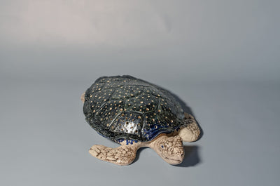 AestheticAccent™ Ceramic Turtle Lamp