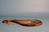 AestheticAccent™ Ukrainian Walnut Wooden Plate With A Handle