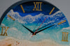 AestheticAccent™ Seaside Epoxy Resin Wall Clock
