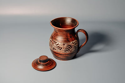 AestheticAccent™ Ukrainian Clay Jug